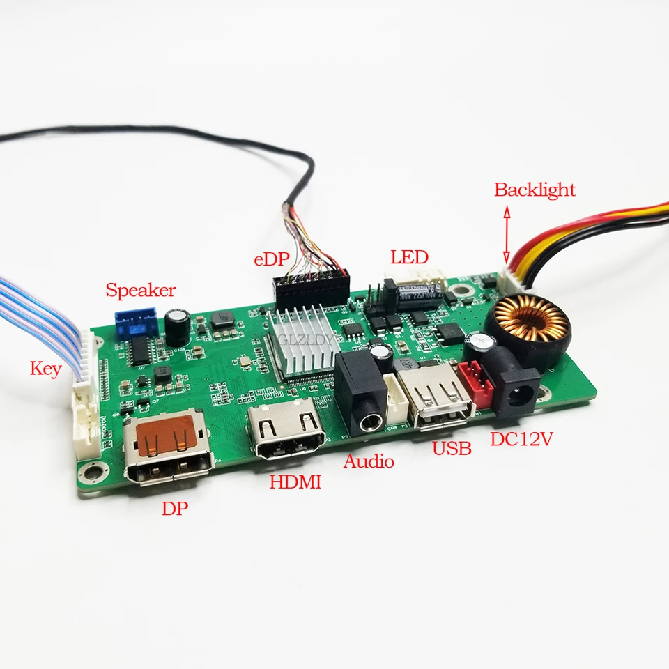 For 27' iMac LM270WQ1-SDB3 2560x1440 2K EDP LCD Driver Board VGA