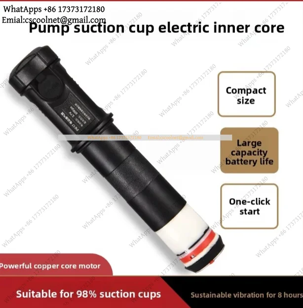 JS02 k3 1PC Universal Electric Suction Cup Pump Core with 18650 Battery Replacement for All Brands New