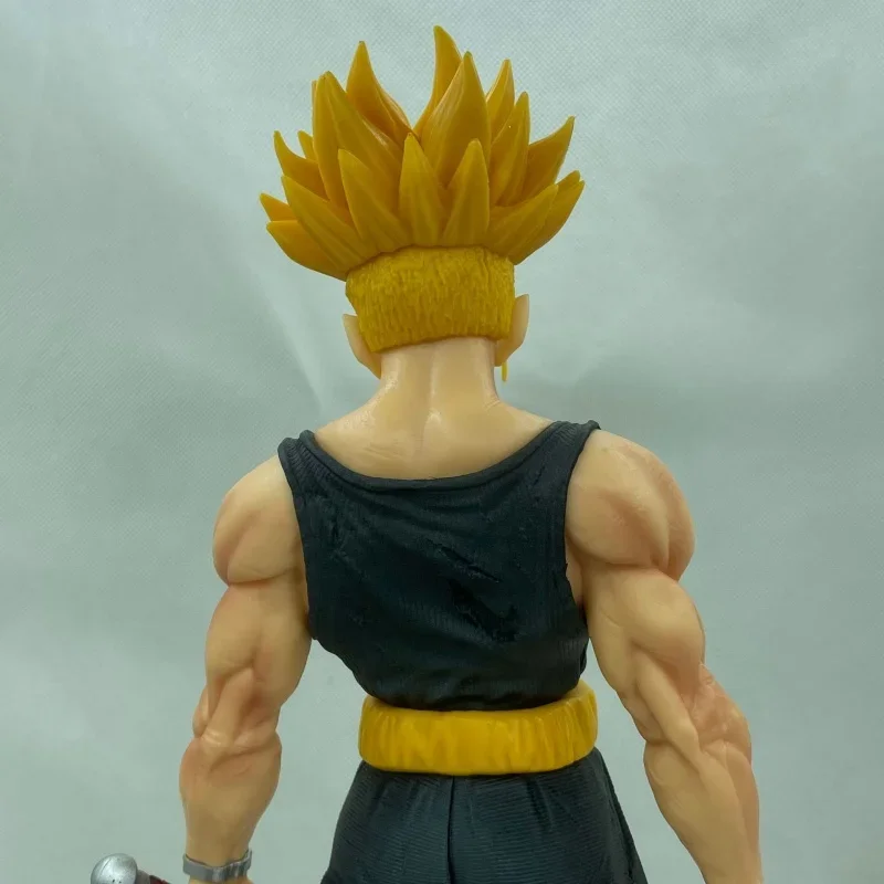 44cm Dragon Ball Gk Temple Tl Tranx Super Saiyan Super Large Anime modello in Pvc statua modello ciondolo regalo fatto a mano