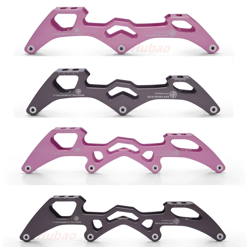 Roller Skate Rack 3*100/3*110mm 4*100/4*110mm Speed Skating Skates 3/4 Wheels Aluminum Skate Base Frame Bracket