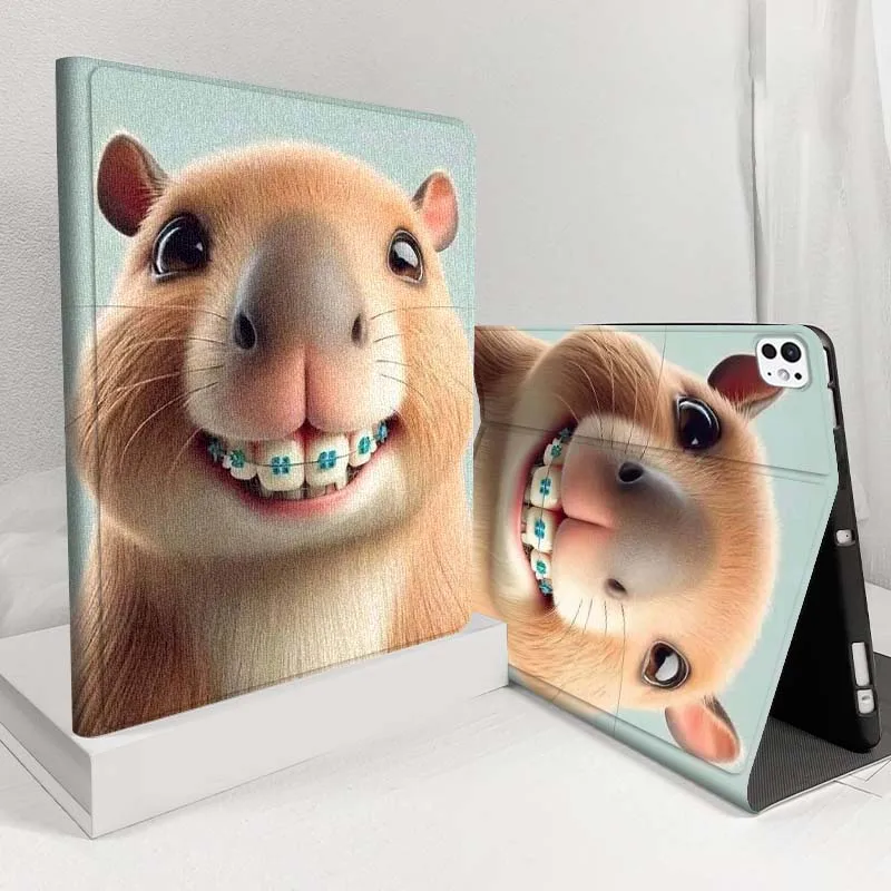 

Guinea pig turtle For iPad Pro Air 5 4 3 13 11 8 7 6 5 10th 7th 6th 10.5 12.9 10.9 Tablet Case