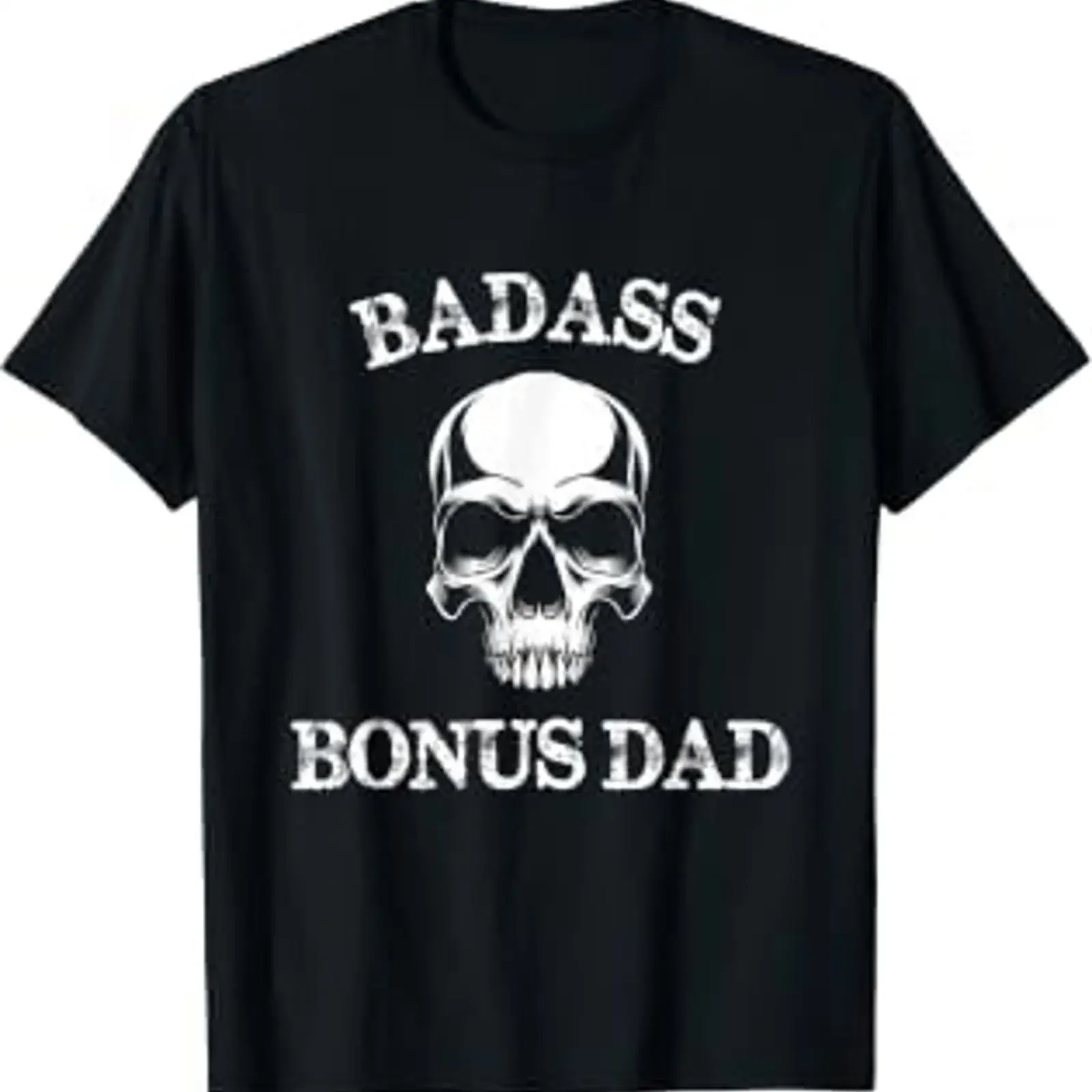 Funny Badass Bonus Dad Step Stepdad Stepfather T Shirt vintage Washed Stylish Comfortable Stretched Versatile