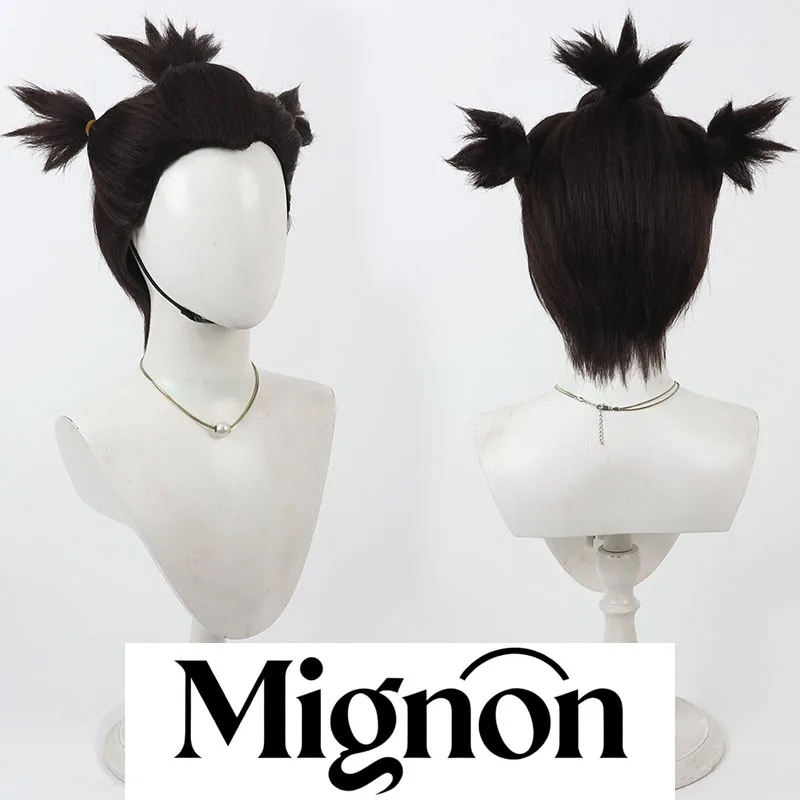 

Nezha Ao Bing cosplay wig corn row braids Halloween gift