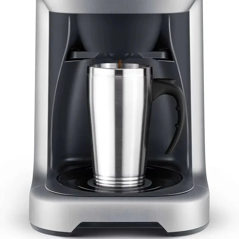 Grind Control Coffee Maker, A clear and concise LCD screen shows grind setting, BDC650BSS, Brushed Stainless Steel