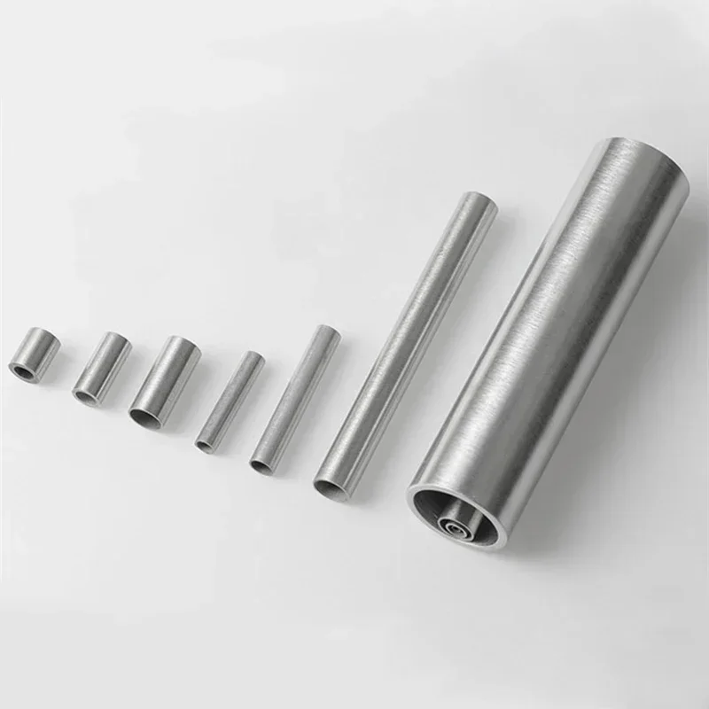 2PC 304 Stainless Steel Capillary Tube Pipe OD 7mm X ID 4mm / 5mm Hollow Circular Tube Length 550mm Customizable