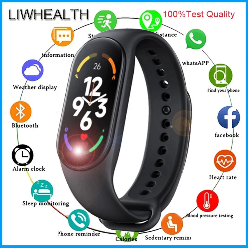 Cheap Series 7 8 Smart Wristband Run Sport Smartband Health Fitness Bracelet For Apple/Xiaomi/Sony VS Mi Band 7 8/Fit Bits Not