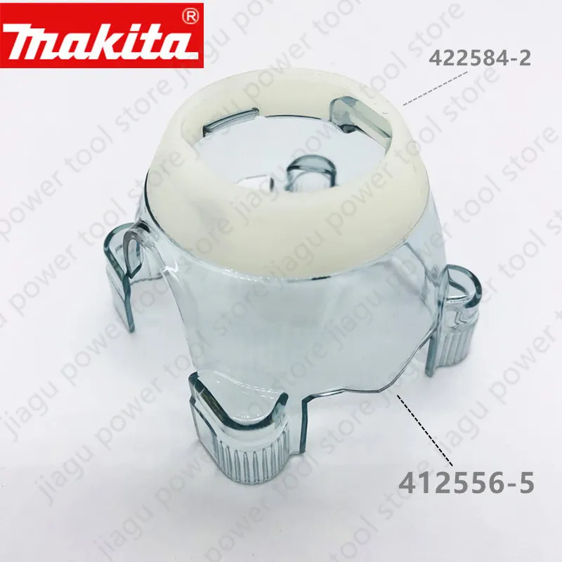 Original Makita Part Head shell component 412556-5 For DTW300 DTW300Z 422584-2 Protective end cover Combination kit