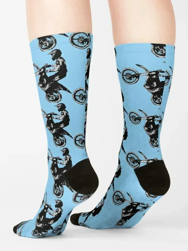 دعونا نركوب-جوارب موتوكروس المتسابق بالجملة القطن الشتاء الحراري أنيمي الرجال الجوارب النسائية رياضة الجري الشتاء الهدايا الجوارب فتاة الرجال