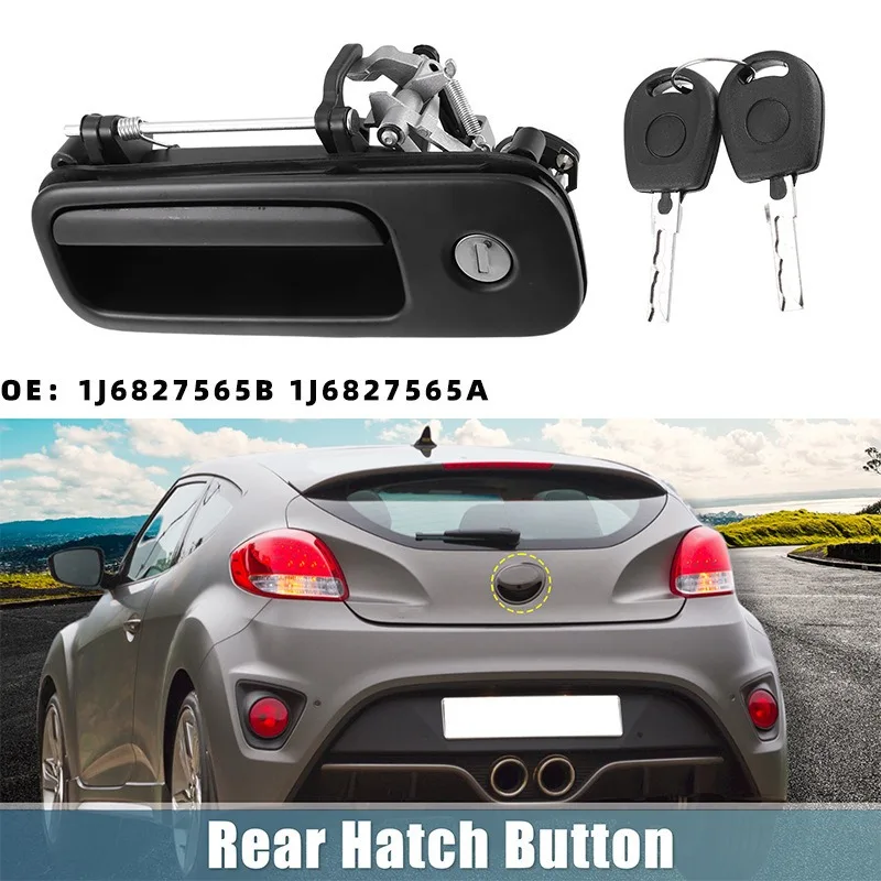 Suitable for Volkswagen Golf 94-01 car rear door handle tail door handle 1J6827565B