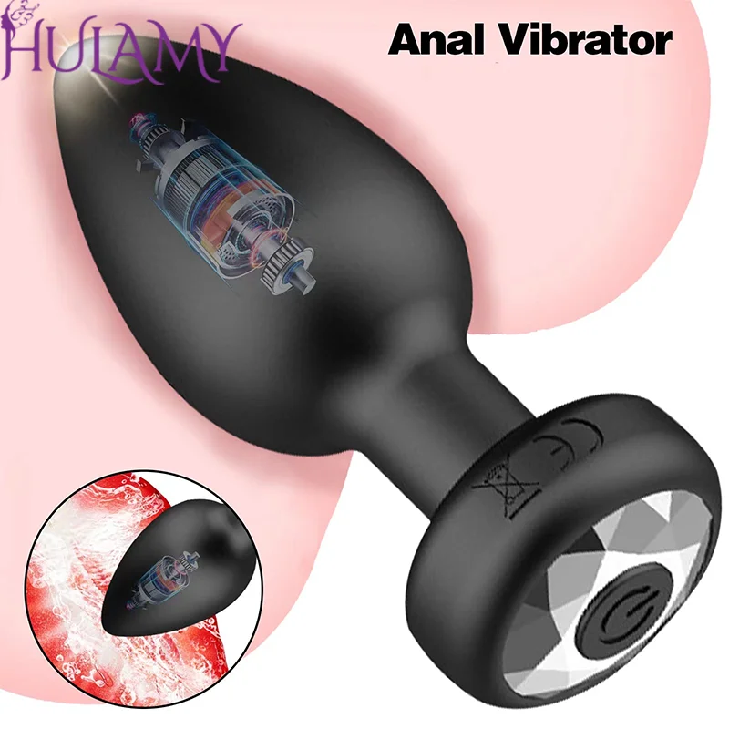 Anal Plug Vibrator for Men Wireless Remote Control Butt Plug Portable Massager Dildo Vibration Sex Toys for Male Adult Toys 18