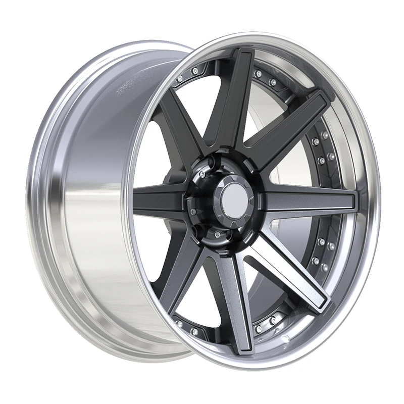 

Borui Deep Lip 2-piece Structure Polished Lip Brush Surface Custom Forged Wheel 5x112 55x120 5x130 G63 S-Class