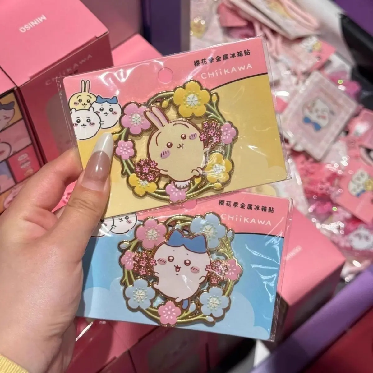 

Acrylic refrigerator sticker with high appearance, cute best friend gift, chiikawa chiikawa refrigerator sticker