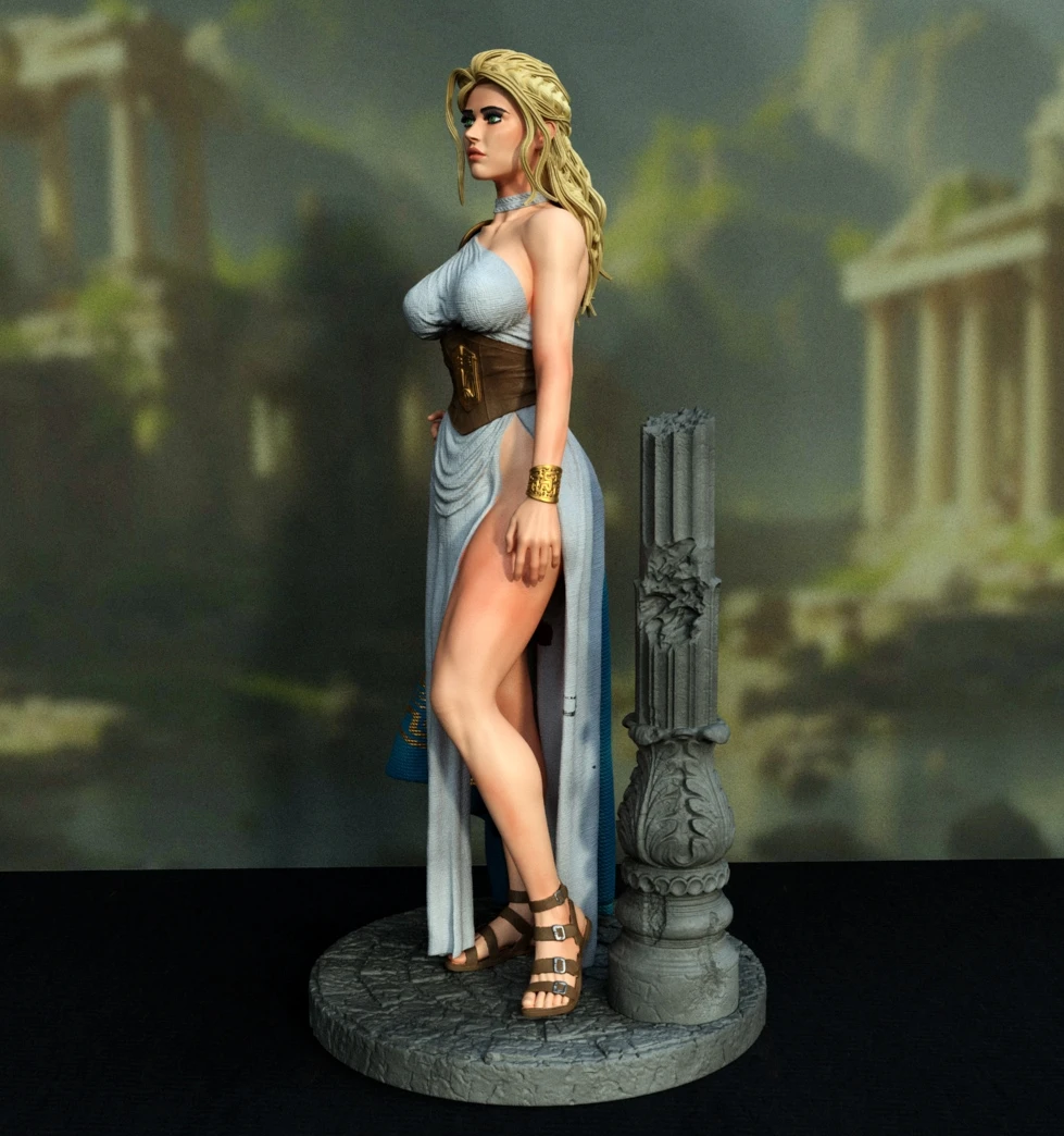 

Ancient Greek Beauties Nsfw DIY two versions Resin Figures Model Kit 1/24 Scale 75mm Unpainted Unassembled 3D Toy