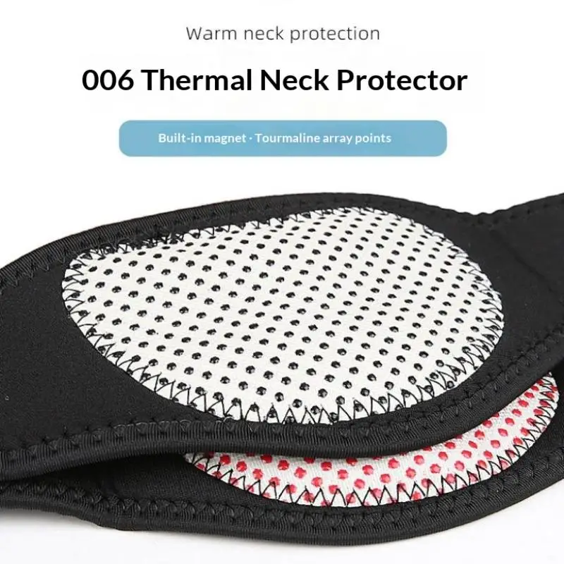1Pcs Magnet Cervical Neck Care Collar Far Infrared Relaxation Magnetic Neckband Tourmaline Self-Heating Pads