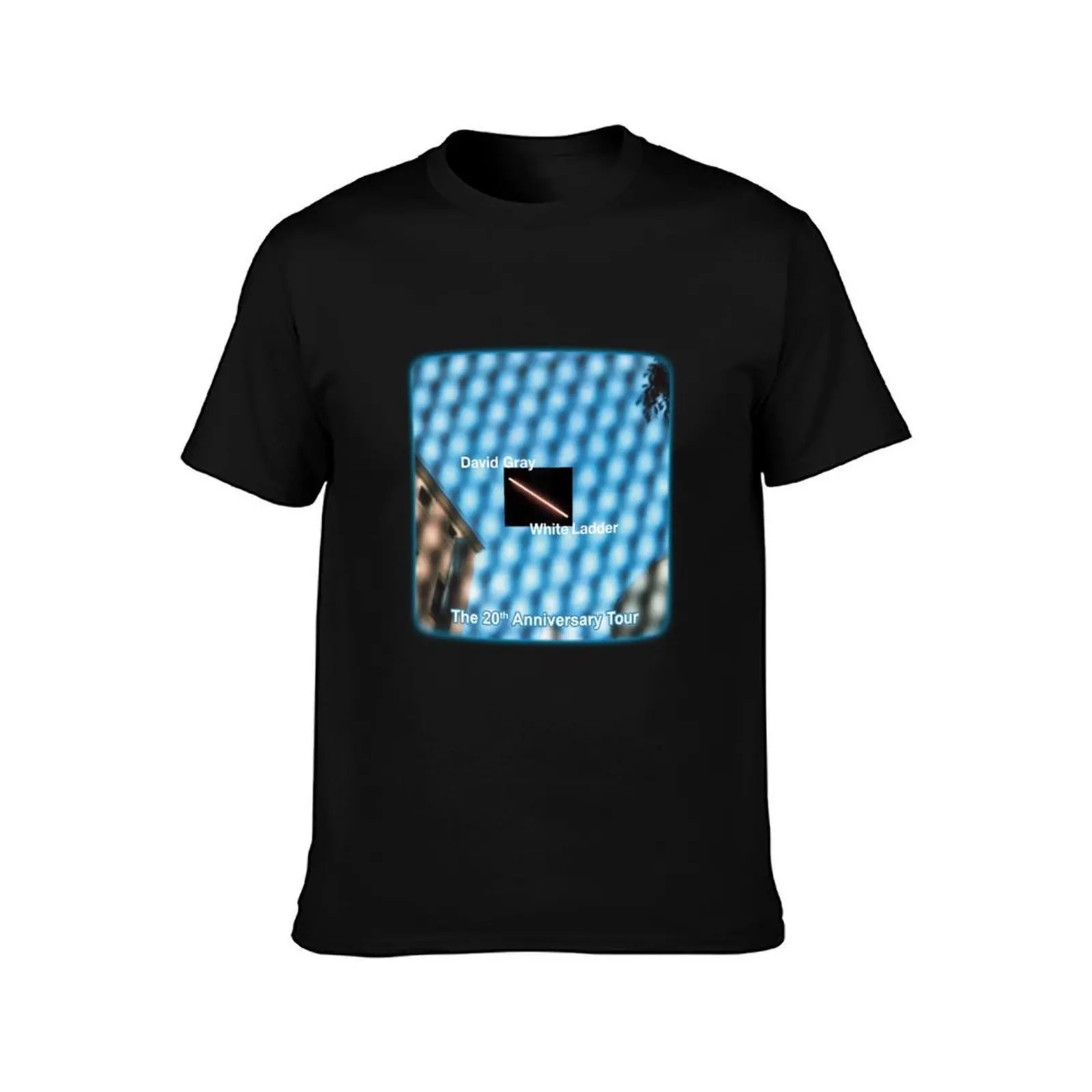 DAVID GRAY WHITE LADDER THE 20TH ANNIVERSARY TOUR T-Shirt Stain Resistant Casual Tee T-Shirt