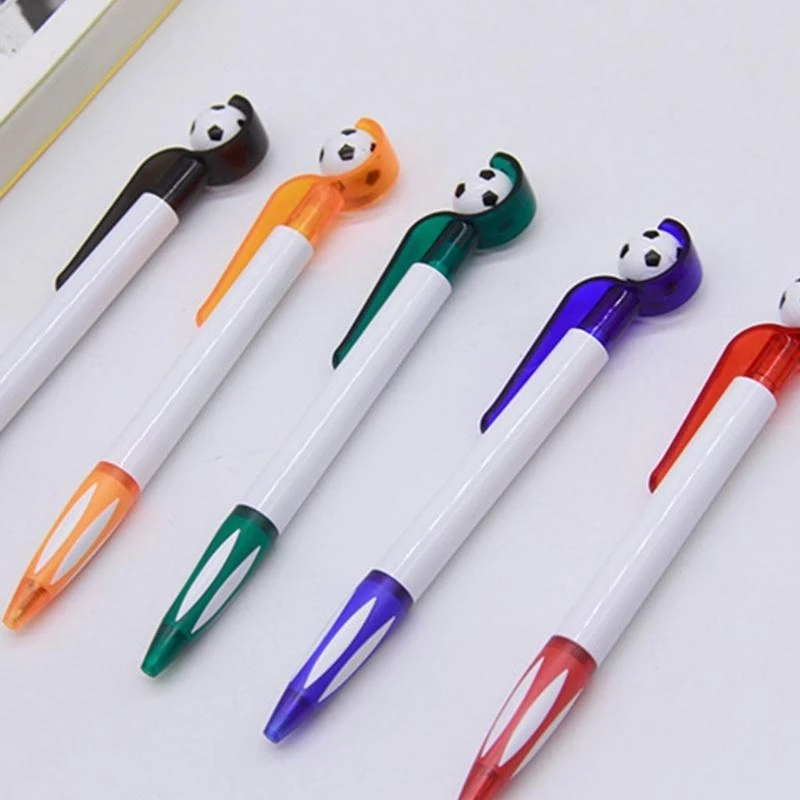 090F Football Ballpoint Pen Detachable Refillable Nib Smooth Writing for Kids