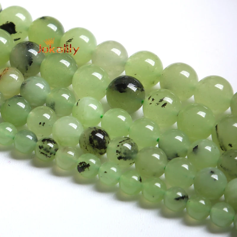 

Grape Jades Beads Natural Stone Round Loose Spacers Beads For Jewelry Making DIY Bracelets Necklaces Accessorie 6 8 10 12mm 15"