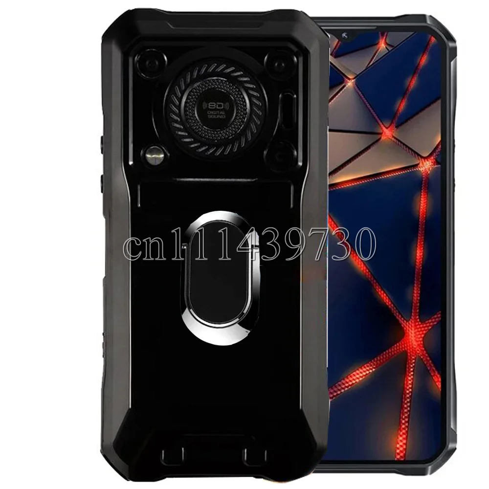 Ring Holder Case For Oukitel WP33 Pro 5G Soft TPU Kickstand Cover For Oukitel WP33Pro Case Slim shockproof