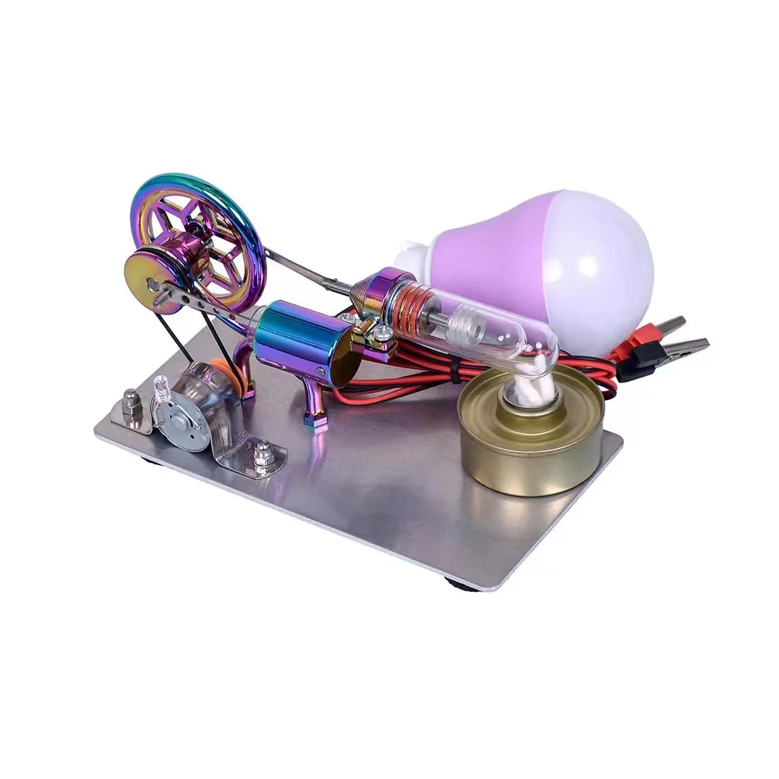 

Sterling engine model physics science popular science experiment toy science education gift for friends
