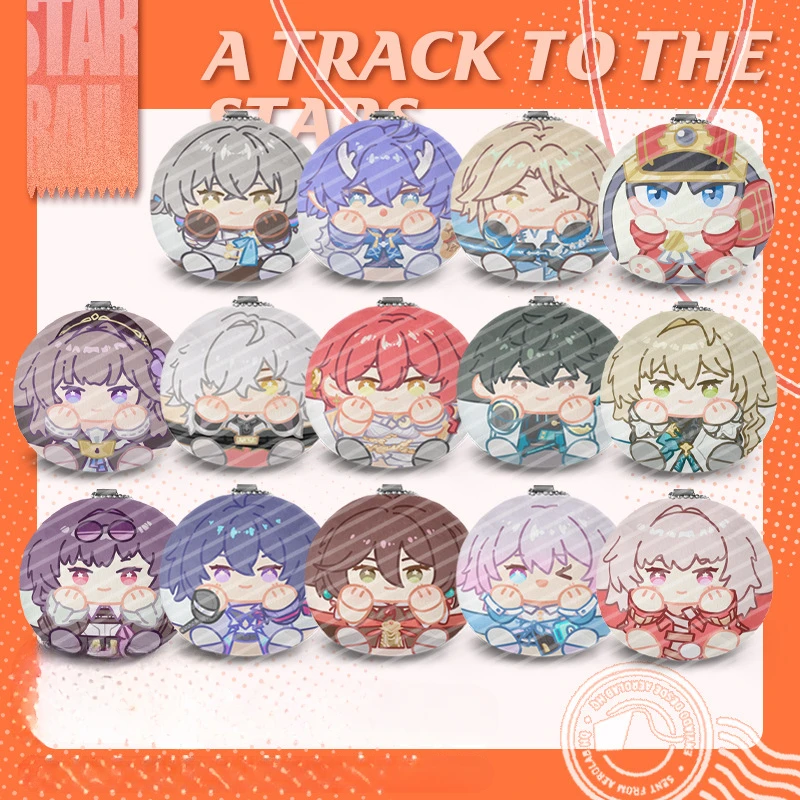 Honkai: Star Rail Peripheral Products Ball Shaped Pendant Murata Himeko Bronya Zaychik Kiana Kaslana Brithday Gift for Friend