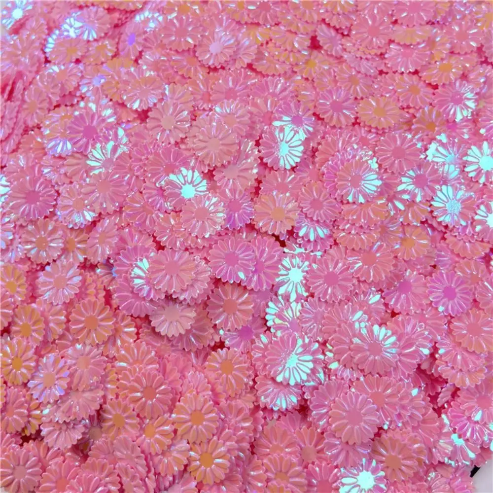 Durable Nail Art Daisy Sequins Glitter Phone Case Decor Shiny Flower Loose Sequins 500g/bag 9mm Slime Fillers Handmade