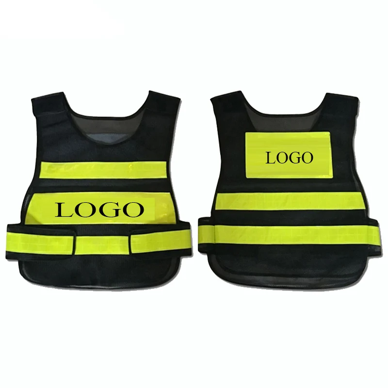 Motorcycle Reflective Vest High Visibility Motocross Riding Off-Road Bicycle Vest Running Sports Jacket Logo Printing