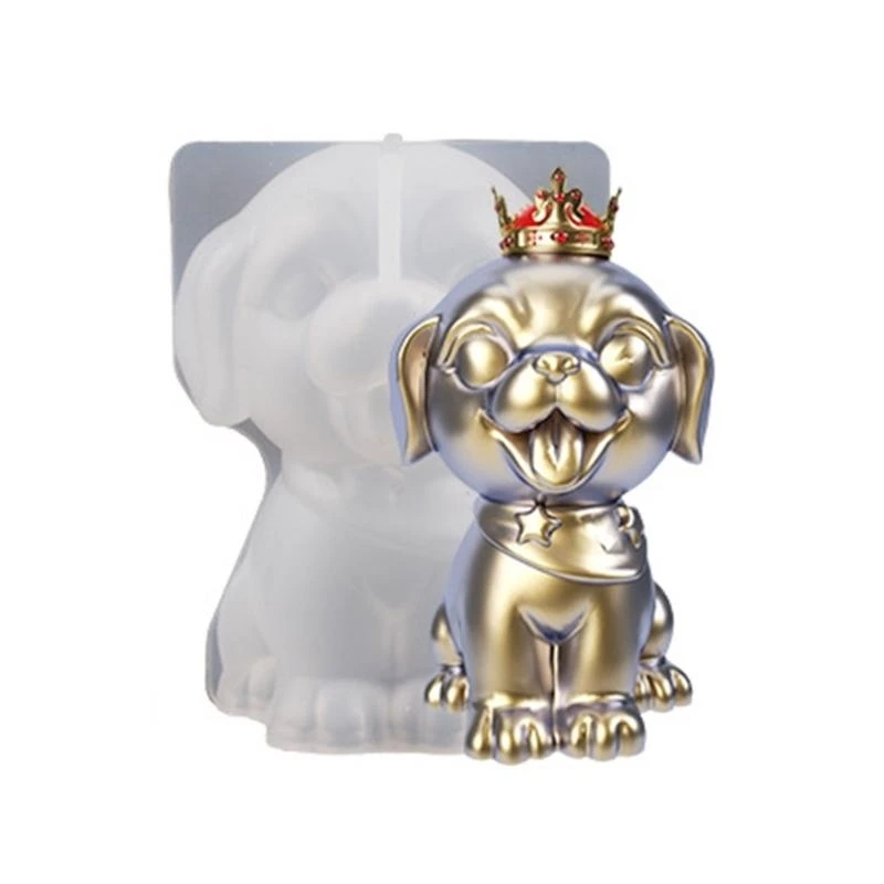 Animal Dog Scented Silicone Mold Handmades Scented Mold