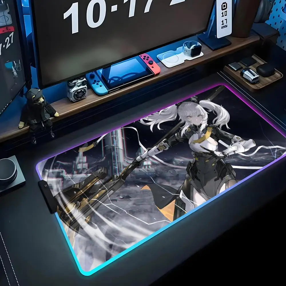 

Игровой перфорирующий коврик для мыши RGB Игровой коврик для мыши Большой светодиодный коврик для ПК Настольный коврик Светящийся коврик для мыши Большие коврики для клавиатуры Настольный коврик с
