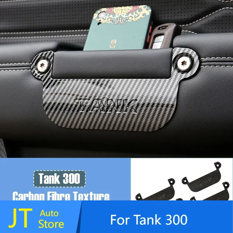 For WEY GWM Tank 300 door handle ABS storage box four-door handle storage partition car storage accessories 2021 2022 2023