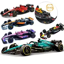 Bburago 1:43 Aston Martin AMR23 Mercedes W14 Red Bull RB19 Miami GP Ferrari SF23 Alpine A523 F1 Modelo Fórmula Carro de Corrida Estática