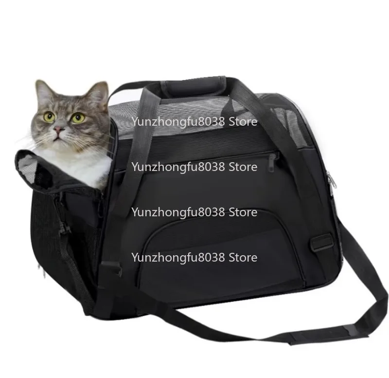 Pet Bags, Durable and Expandable, Airline-approved Dog and Cat Bags, Pet Cage Travel Bags