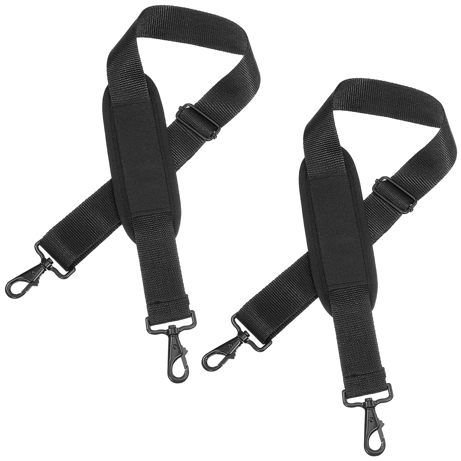 2Pcs Professional Guitar Case Straps Stretch-Resistant Wear-Resistant Adjustable Shoulder Belts for Guitar Bass Violin Erhu Pipa
