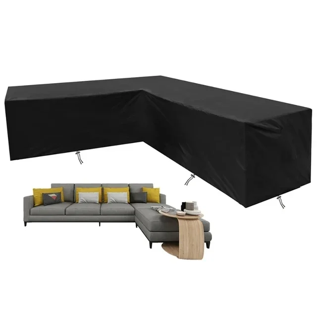 

L Shape Furniture Cover, Multipurpose Cover, Garden, Patio, Outdoor, Suitable for Sofa Protector, Dustproof