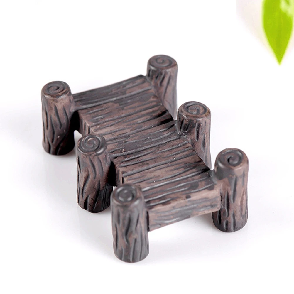 

8pcs Resin Bridge Ornament Miniature Garden Decor Micro Landscape Accessory Diy Bonsai Bridge For Home Yard Garden Decoration