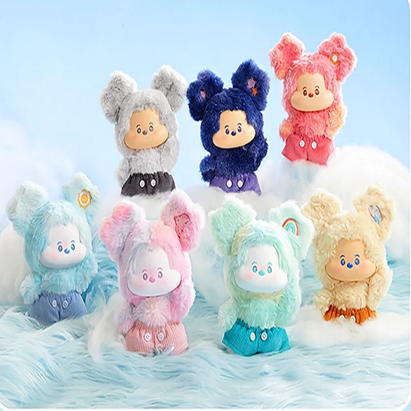 

Disney Mickey Cloud Fantasy Series виниловая плюшевая слепая коробка украшение милый орнамент фигурка ПВХ коробка-сюрприз подарок на день рождения