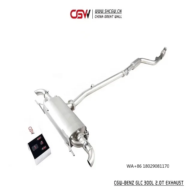 

Easy Operating Valve Control System with Accurate Fitment for GLC250 300 2.0T Exhaust Catback