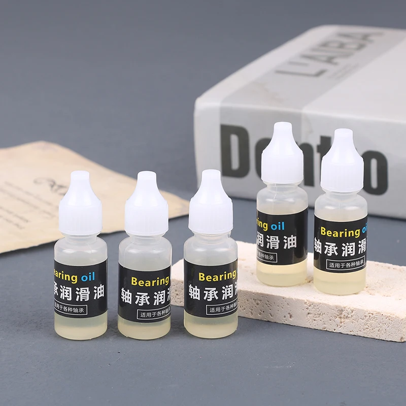 5Bottles 10ml Lubricant Bearing Lubricating Oil For Roller Skate Drift Board Skateboard Bearings Lubricant Repair Oil