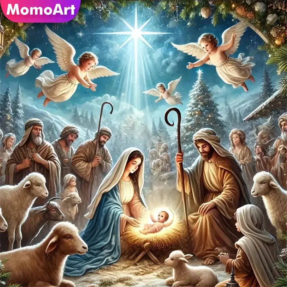 Momoart Bär Diamant Mosaik Tier voller Runde Diamant Malerei Mond Stickerei neue Ankunft handgemachte Hobby