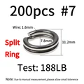 200pcs split 7