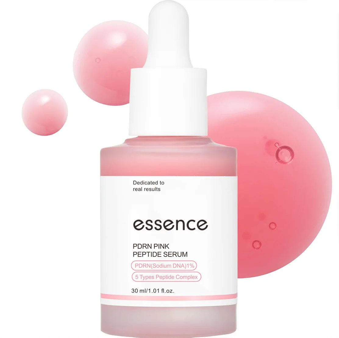PDRN PINK PEPTLDE SERUM Péptídeo Rosa Colágeno Hidratante Facial Hidratante