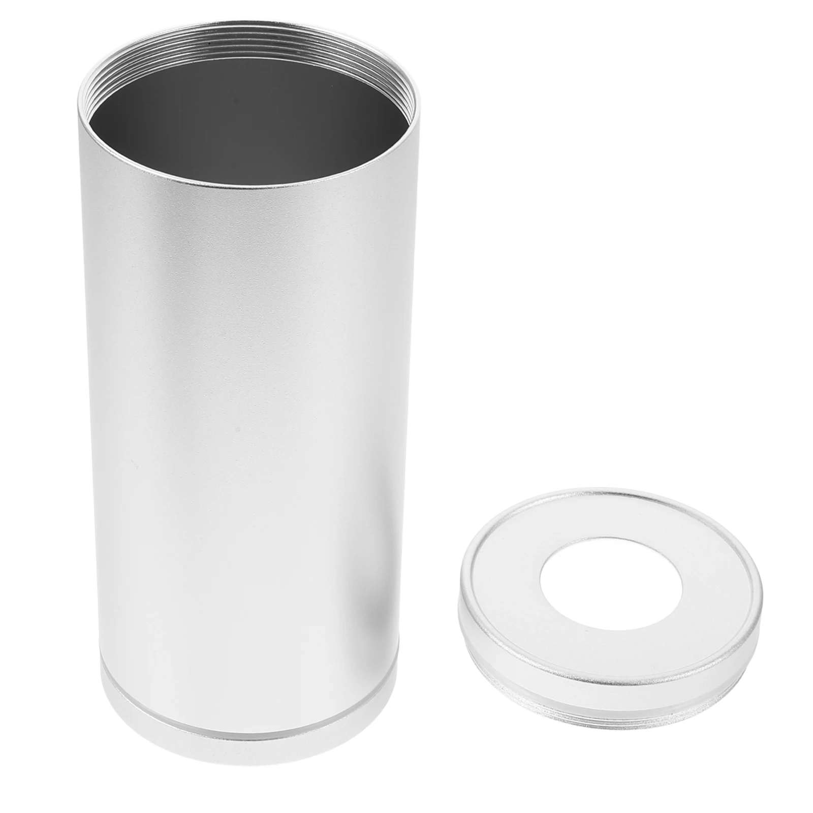 

Round Metal Tissue Box For Car 6.2 Inch Aluminum Alloy Cup Holder Organizer Paper Towel Dispenser Bathroom Wipe Holder Napkin