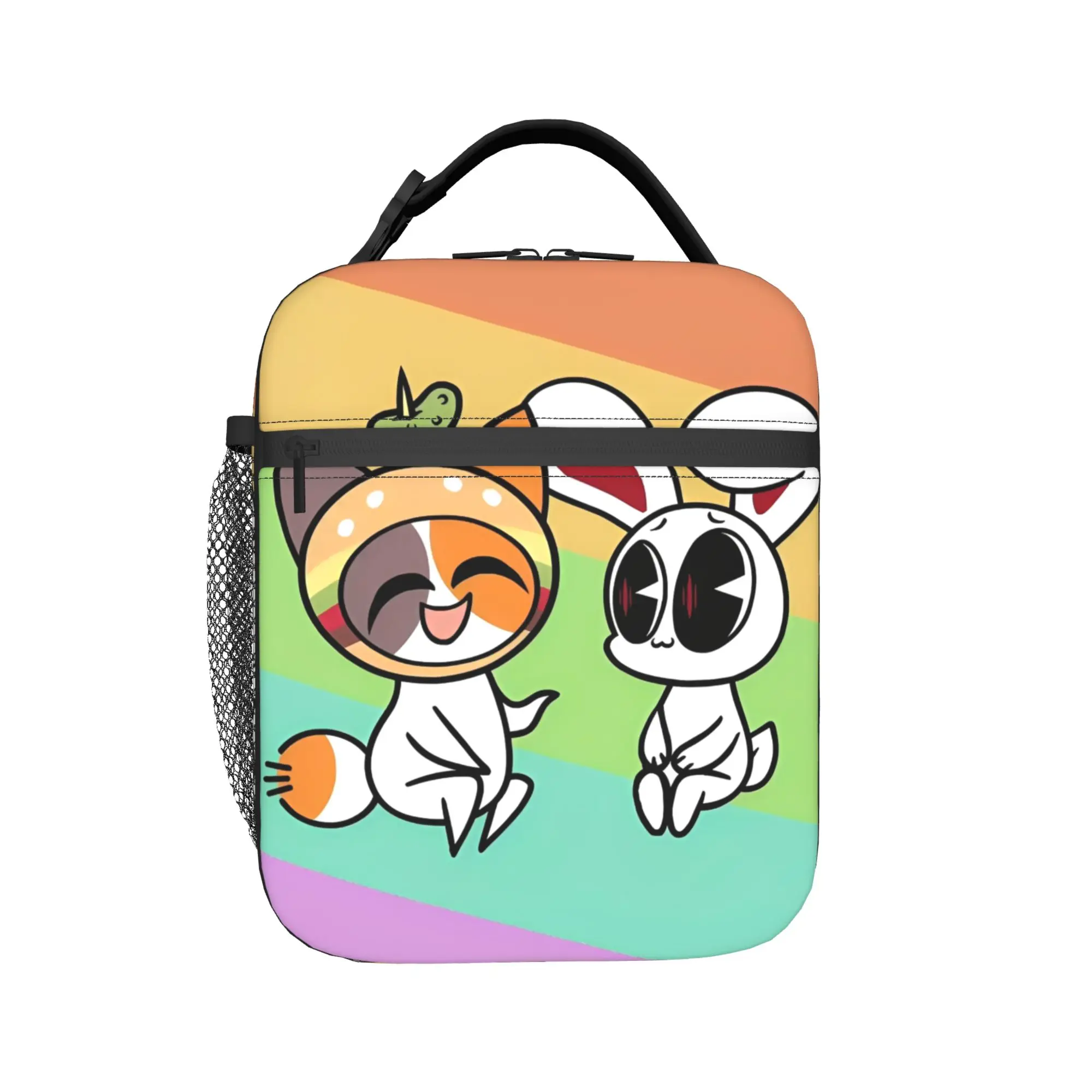 Insulated Lunch Bag Chikns Cartoon Anime Nuggits Accessories Lunch Food Box Unique Design Cooler Thermal Bento Box For School