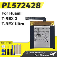 Brand-New 3.87V 500mAh PL572428 Battery For Huami T-REX 2 / T-REX Ultra Watch Bateria + Free Tools