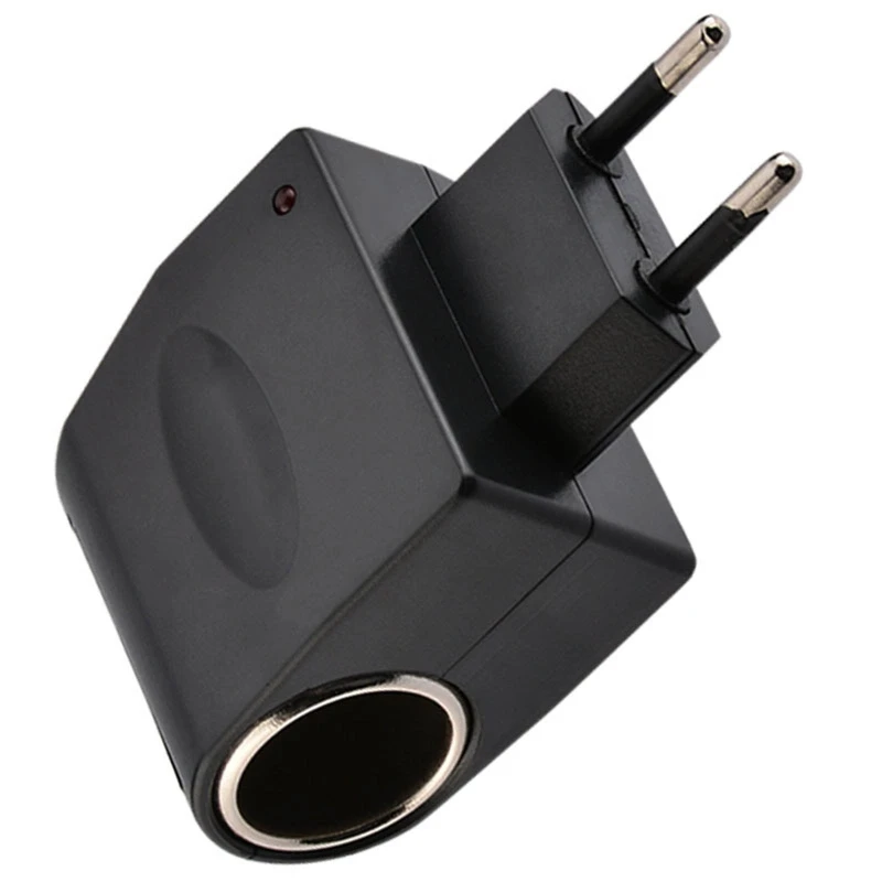 220V to for DC 12V Adapter Car Cigarette Converter Socket Safe Power Plug 6W Wall Plug Adapter