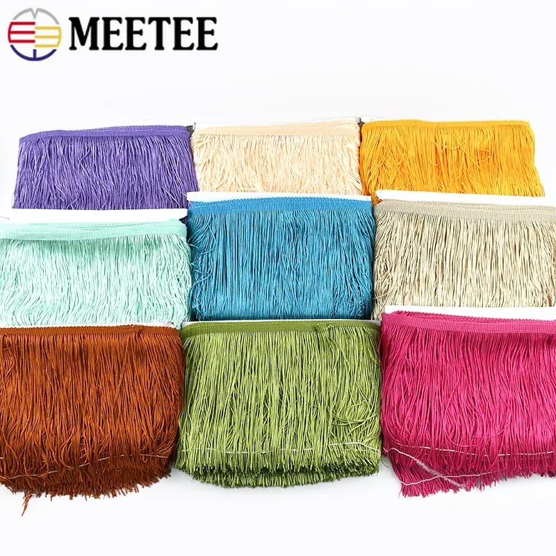 

5/10M 15cm Fringe Tassels Trim for Clothes Lace Trim Tassel Fringes Dress Curtains Decorative Lace Ribbon DIY Craft Accessories