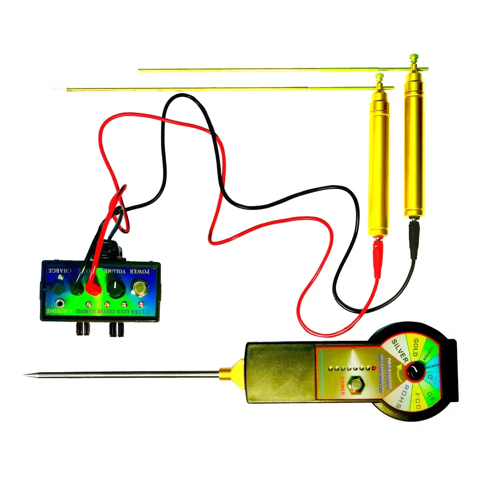 GR3000 Underground Metal Detector Treasure Gold Silver Copper Diamonds Finder Detection 50-5000M