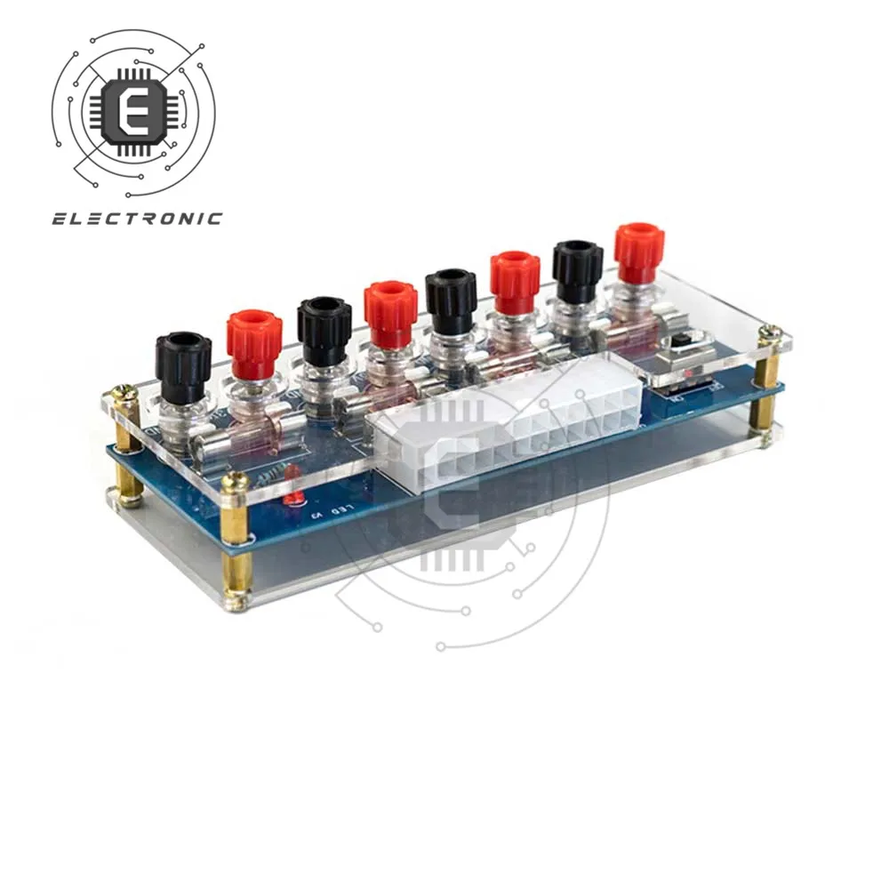 Sasis Daya PC Desktop XH-M229 ATX Ke Papan Adaptor Modul Outlet Sirkuit Catu Daya Terminal Output 24 Pin