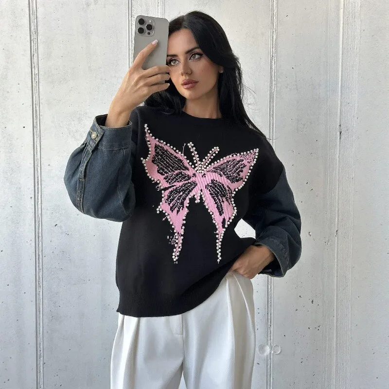 

Women's Autumn Winter Clothes Sweater Tops irt Ladies Coat Fem Faionable Knitwear for Chilly Days