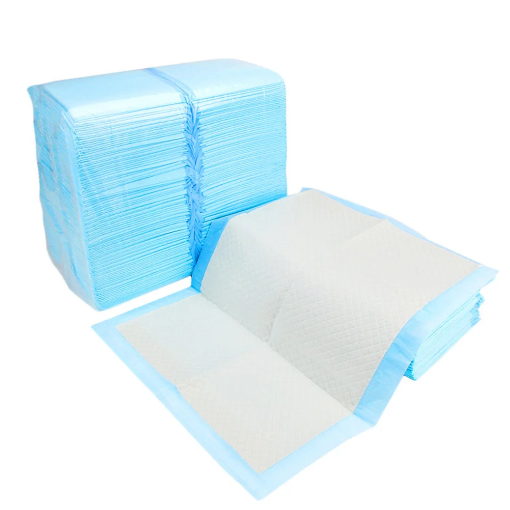 10 Pcs/1 Set Bird Cage Pad Paper Disposable Water-absorbing Parrot Cage Chassis Pad Paper Bird Dung Pad (Sky-blue)