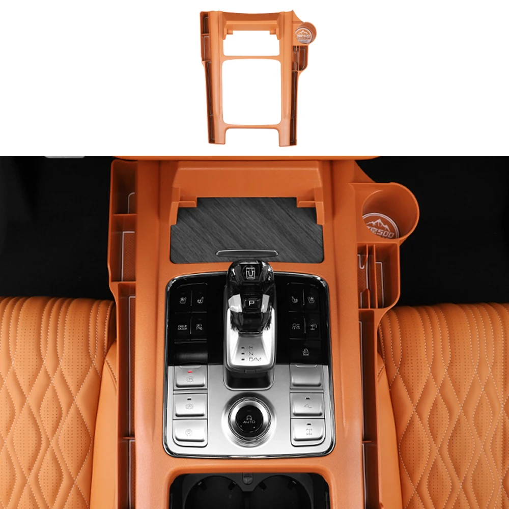 

For GWM Tank 500 Hi4-T Hi4-Z Central Control Storage Box Gap Storage Box Modified Interior Accessories ABS Material